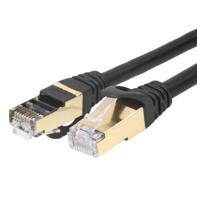 Stable Multicolor Cat 7 Kabel Ethernet STP SSTP FTP RJ45 Terlindung Ganda