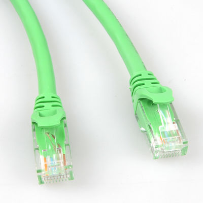Kabel Jaringan Hijau Praktis Cat6a Panjang 10m 30m 50m UTP Shield