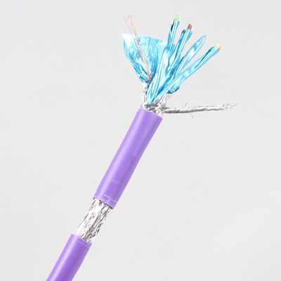 Rol Kabel Ethernet Cat 7 Praktis Ungu, Kabel Ethernet Cat 7 SFTP 1000FT