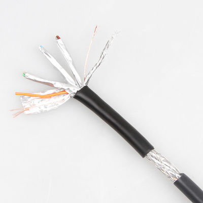 OEM Gigabit Ethernet Cat8 Kabel Patch S/FTP 40Gbps 2000MHZ Praktis