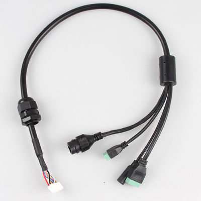 Kabel Kamera Industri 3.81 RJ45 Praktis, Kamera Kabel Lan Tahan Cuaca