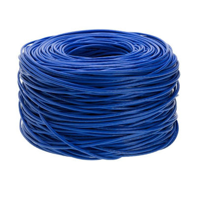 Kabel FTP CAT6 Biru 0,57mm, Kabel Cat6 Tembaga Murni Praktis