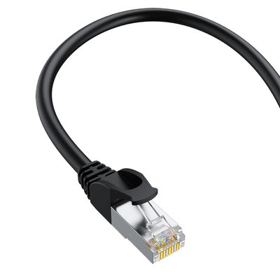 Kabel Ekstensi Cat6 Tahan Lama, Kabel Patch Jaringan RJ45 Konektor Laki-Laki ke Perempuan