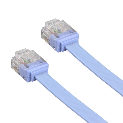 RJ45 Ethernet Cat5e Flat Cable HDPE BC Untuk Instrumentasi Stranded