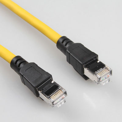 Kabel Ethernet Terlindung Industri Cat 6 Shield S/FTP 26AWG BC Conductor Untuk Server