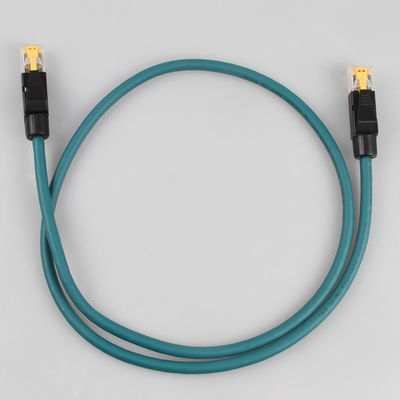 Kabel Industri Cat6 Praktis, Kabel SFTP High Flex Green Cat 6a
