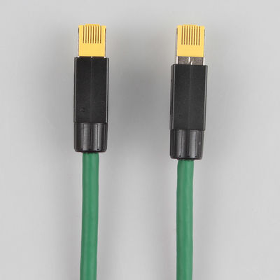 Kabel Industri Cat6 Praktis, Kabel SFTP High Flex Green Cat 6a