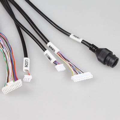 ODM Stable Industrial Wire Harness Waterproof PHB 2x12 Ke RJ45 + XH2.54