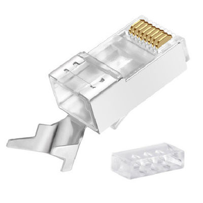 Konektor Kabel Listrik Ethernet RJ45 Untuk CAT5E CAT6 CAT6A CAT7 CAT8