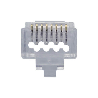UTP Ethernet Konektor Kabel Listrik RJ45 Plug Fit CAT5 CAT6