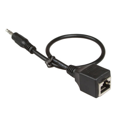 3.5mm 1/8 &quot;Majelis Kawat Kustom RJ45 Pria Ke Wanita Cat5 Cat6