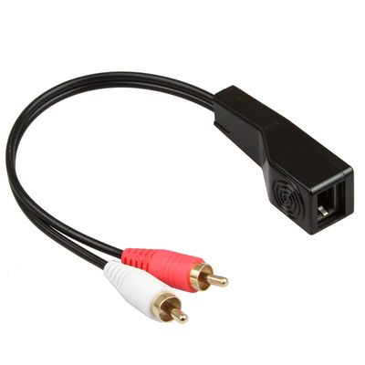 Sinyal Audio RCA Kabel Stereo 3,5 MM Warna Merah Putih Cocok Cat5 Cat6 Cat7 Cat8