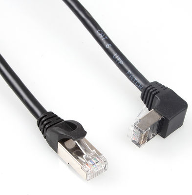 Kabel Cat 6 STP Praktis Lurus Ke Bawah Miring 90 Derajat