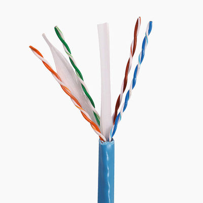 Kabel Lan Ethernet Cat6a 1000 Ft 23AWG 0,58mm Tembaga Padat 500Mzh Jaket PVC LSZH