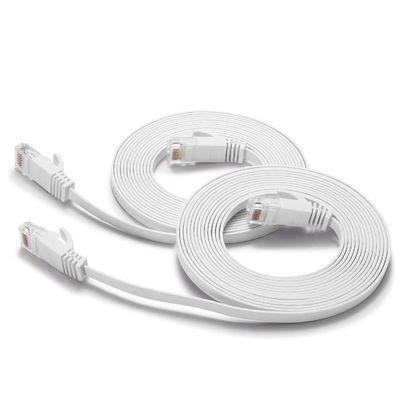 Kabel Patch Flat Ultra Slim Cat6 Serbaguna Dengan RJ45 8P8C