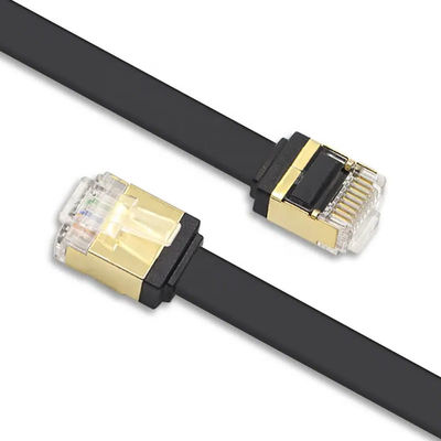 Ultra Tipis RJ45 Cat7 Patch Cord Flat Network Cat5e CAT6 LSZH Jacket
