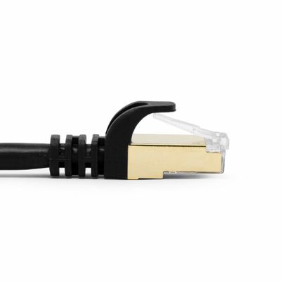 Kabel Ekstensi Kabel Patch Cat7 Tahan Pecah Dengan Konektor Pria Ke Wanita