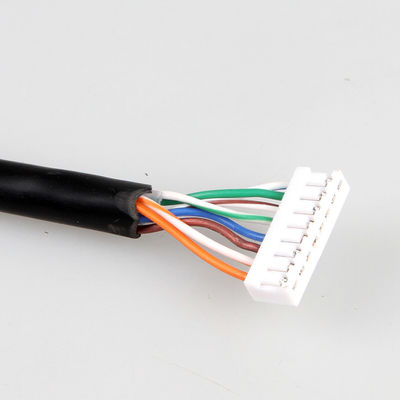 Kabel AWG 22 Ethernet Cat 5e Tahan Lama, Kabel Bare Copper JST RJ45 Cat5e
