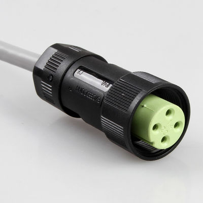 CAT6a CAT5e Industrial Wire Harness IP68 Tahan Air Untuk Otomatis