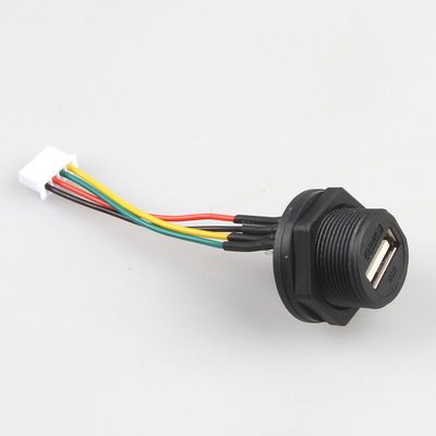 Waterproof XH2.54 4P USB Front Cable Wire Harness Manufacturing 2.54mm Pitch