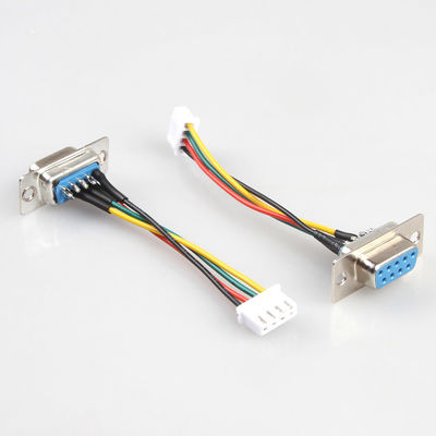 OEM Copper Industrial Wire Harness Assembly DB9 Female To XH JST 3 Pin