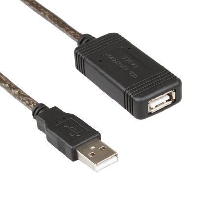 Kabel Repeater Aktif USB PVC Tahan Lama, Kabel Ekstensi Repeater USB 30M