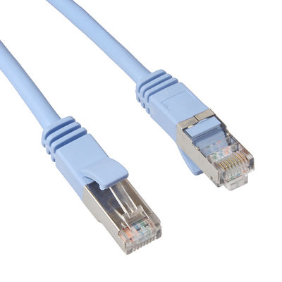 Terlindung FTP Cat5e Patch Cord Cat6 Panjang 0,2m 1m 2m Praktis