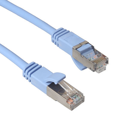 Terlindung FTP Cat5e Patch Cord Cat6 Panjang 0,2m 1m 2m Praktis