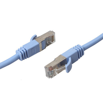 Terlindung FTP Cat5e Patch Cord Cat6 Panjang 0,2m 1m 2m Praktis