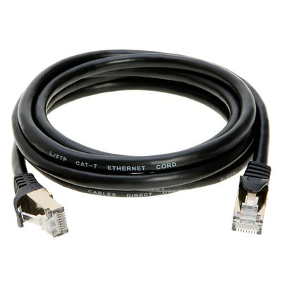 Stable Multicolor Cat 7 Kabel Ethernet STP SSTP FTP RJ45 Terlindung Ganda