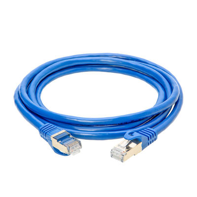 Indoor Outdoor Cat7 Lan Cable 10M 20M 25M SFTP Shield Tahan Lama