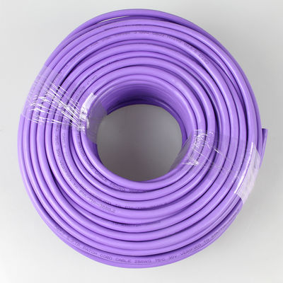 Rol Kabel Ethernet Cat 7 Praktis Ungu, Kabel Ethernet Cat 7 SFTP 1000FT