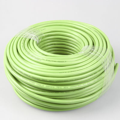 Kabel Tembaga PVC LSZH Cat7 Lan Panjang 100m Insulasi PE Serbaguna