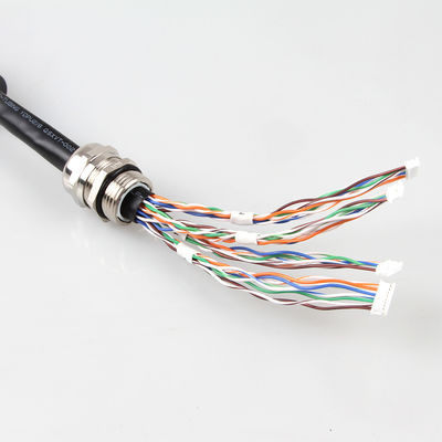 Pabrik disesuaikan Cat6a1 ke 4 kabel jaringan kabel patch untuk rekayasa